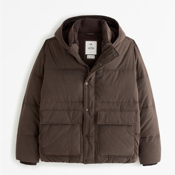 Abercrombie & Fitch | Hooded Ultra Utility Puffer - Picture 8 of 9